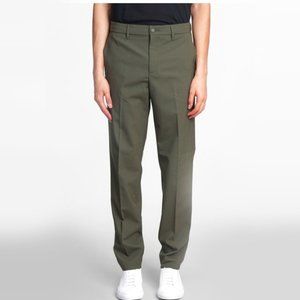 Department five men's Milatary Green chino trousers